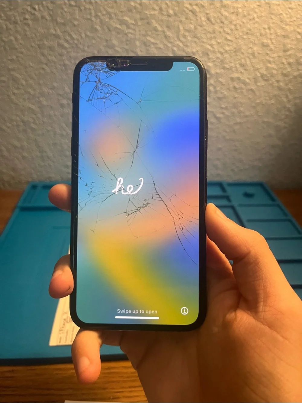 iPhone X 64GB Unlocked – Cracked Front & Back – Fully Functional